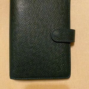 Louis Vuitton PM Agenda Taiga Leather